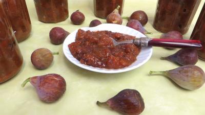 Image : recette Chutney de figues aux cacahuètes