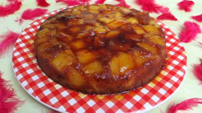 Image : recette Quatre-quart aux poires