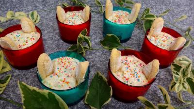 Desserts : Velouté de mascarpone aux poires