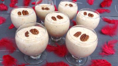 Desserts : Verres de tiramisu aux kakis et stévia pour diabétiques