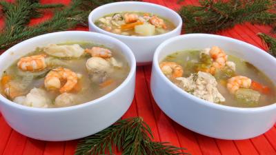 Soupes & potages : Soupe de crevettes