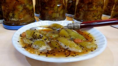 Conserves : Chutney de kiwis