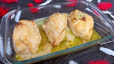 Recettes sans oeufs : Roulés de poulet