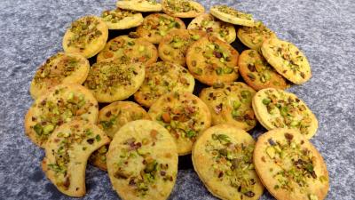 Amuse-bouche : Palets aux pistaches