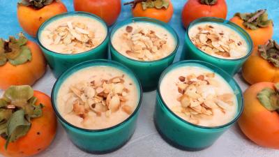 Image : recette Kakis au yaourt