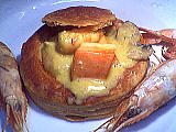 Image : recette Bouchées au ragoût de gambas