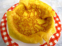 crêpes au safran et au marsala