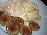 Recette Assiette de dinde aux figues et au munster