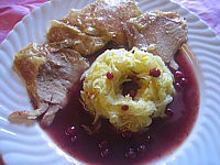 Cuisses de dinde au chou