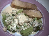 Image : Assiette de chou romanesco aux noisettes