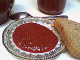 Au micro-ondes : Coupelle de compote de quetsches