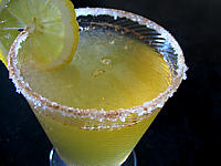 Recette Verre de cocktail sans alcool aux pommes pour diabétique