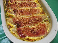 bananes au jambon