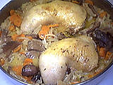 Image : recette Cuisses de poulet forestières