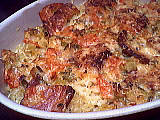 gratin de pâtes aux ognasses