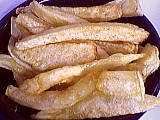 Cuisson au bain de friture : Assiette de frites