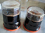 Retourner les pots de confiture