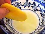 Fraises et mangue au caramel - 7.2