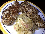 poulet : Escalopes de poulet aux noisettes