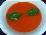 Pour débutants : Assiette de coulis de tomates