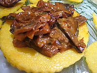 Image : recette Galettes de polenta aux courgettes