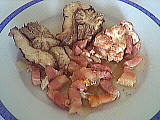 cervelle de veau aux lardons
