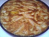 Image : recette Flan aux poires et noisettes