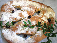 Image : recette Fougasse aux olives