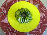 pastis ou ricard : Assiette de courgettes au cumin et pastis