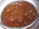 armagnac : Pot de confiture de pommes au café