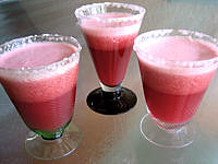 Image : recette Cocktail raisins et framboises