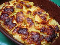 origan : Gratin de pommes de terre à la mozzarella