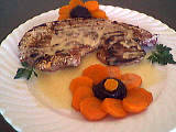 Au micro-ondes : Assiette de foie de veau aux carottes