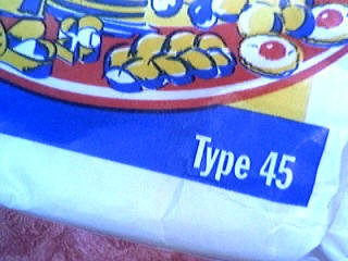 Farine de type 45