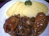 Image : recette Poulet au vin rouge