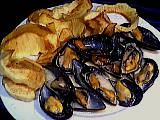 Plat en sauce : Assiette de moules à la bière