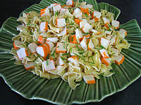 Image : recette Tagliatelles au surimi