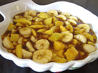 saké : Salade de bananes et de mangues