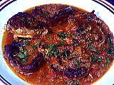 osso buco : Assiette d'osso buccco à la milanaise