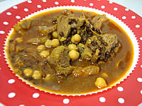 Cuisine marocaine : Assiette de soupe de lentilles à la marocaine