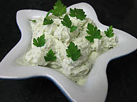 miel : Ramequin de sauce ricotta au miel