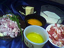 Ingrédients pour la recette : Sauce carbonara aux échalotes