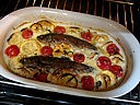 truite au vermouth