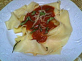 Lasagnes à la tomate
