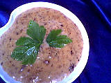 sauce pour viandes poêlées : Ramequin de sauce aux cèpes
