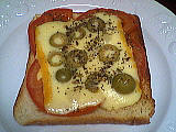 Fromages : Assiette de tartine à l'italienne