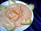 sauce pour crustacés : Ramequin de sauce mayonnaise à la tomate