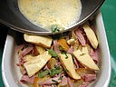 Pain perdu au jambon et reblochon - 8.3