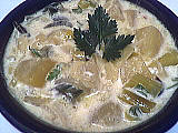 Recette Assiette de poireaux en blanquette