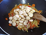 Sauté de porc aux châtaignes d'eau - 13.2